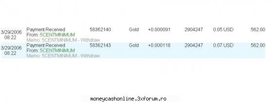 un program care m-a platit de 2 ori - Dovada 5centminimum - PAID TO CLICK - publicitate referrali